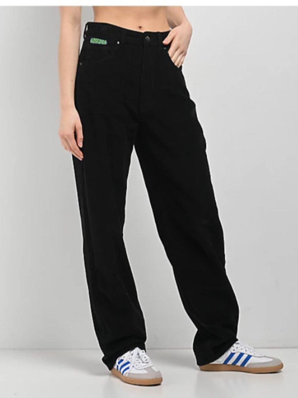 Empyre Tori 90s Black Corduroy Skate Pants